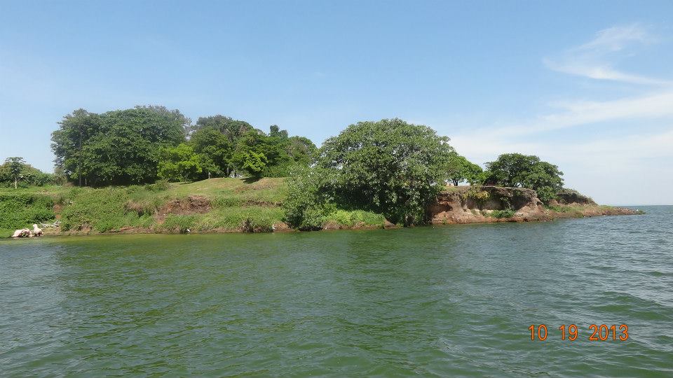 Approaching the Equator Island-As seen from the Ferry