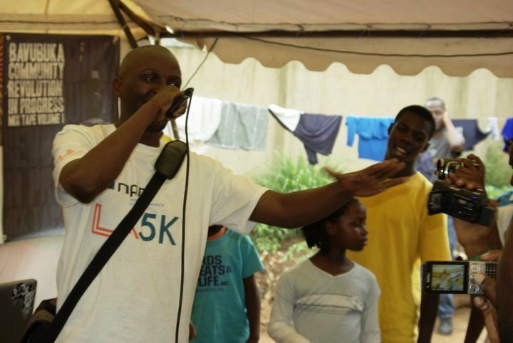 supaman performing Lumasaba Hip Hop